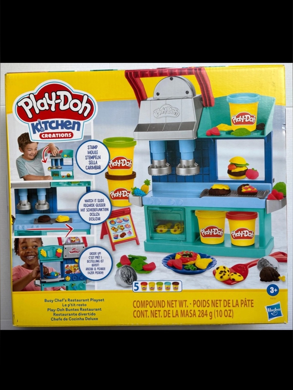 Play-Doh Busy Chef's Restaurant Playset  Kitchen Creations - NEW
